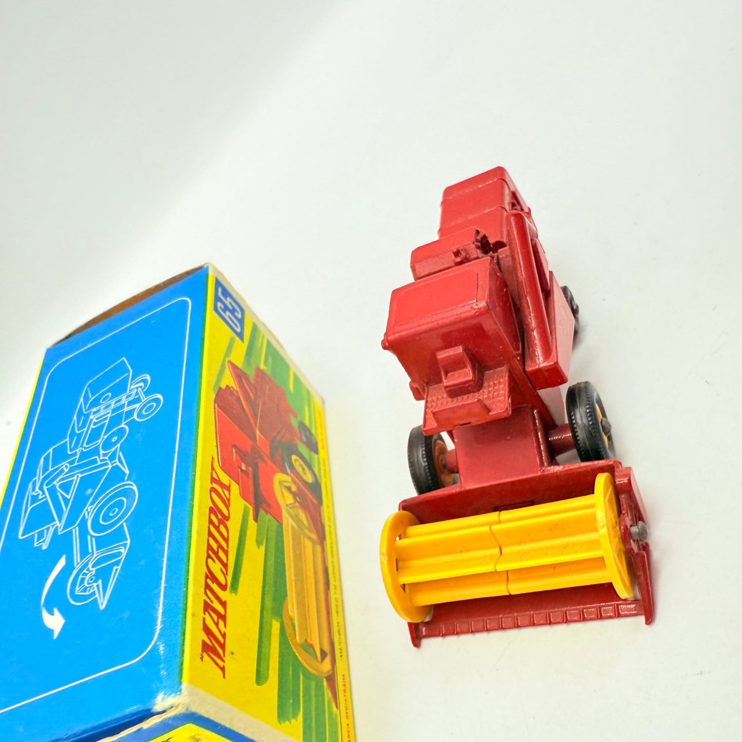 Matchbox Lesney 65c Claas combine harvester - Magic Matchbox