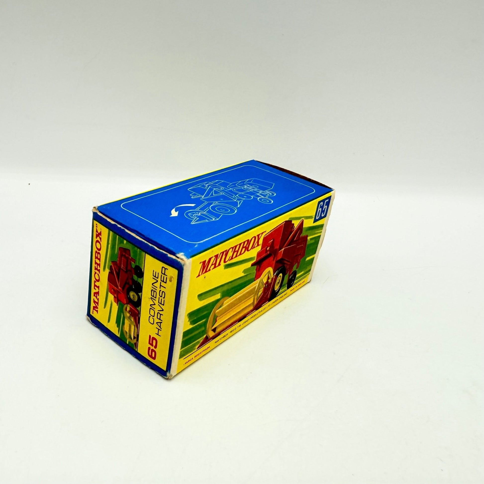 Matchbox Lesney 65c Claas combine harvester - Magic Matchbox