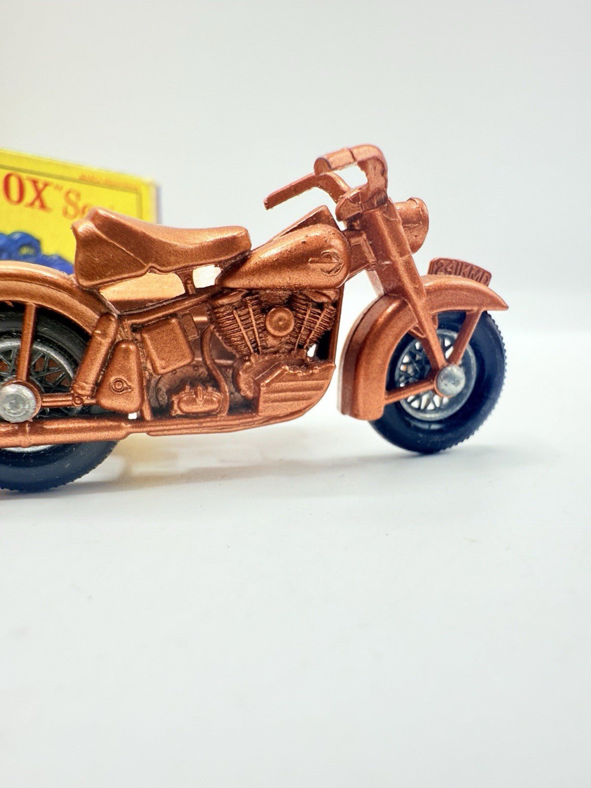Matchbox Lesney 66b Harley Davidson motorcycle and side car - Magic Matchbox