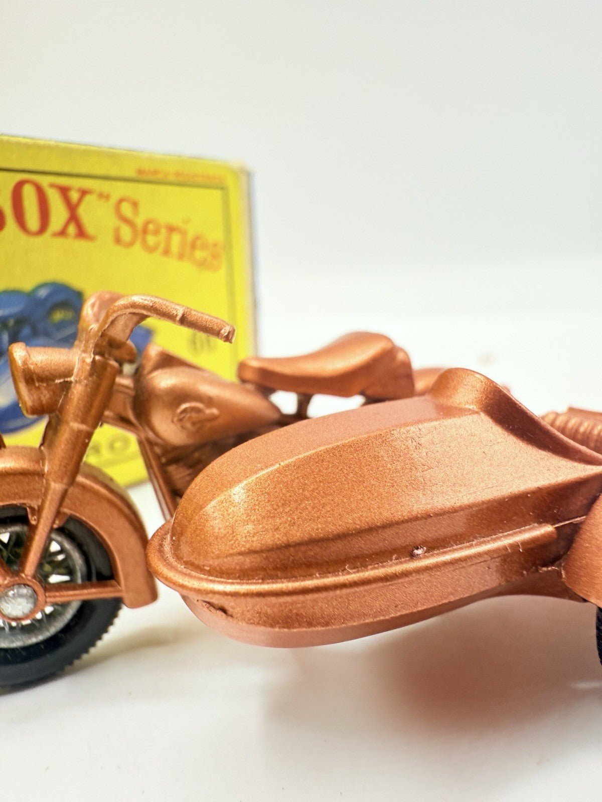 Matchbox Lesney 66b Harley Davidson motorcycle and side car - Magic Matchbox