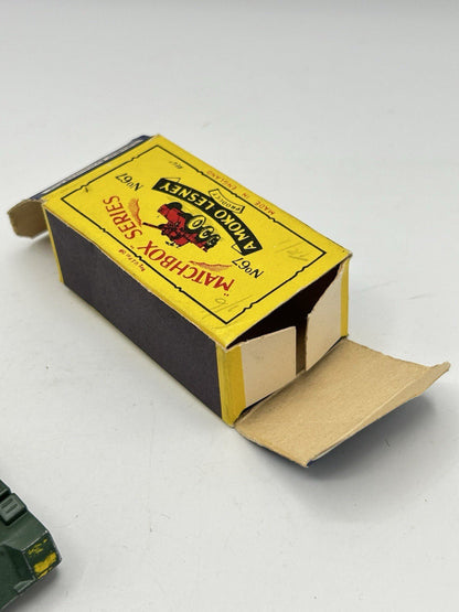 Matchbox Lesney 67a Saladin Armoured Car - Magic Matchbox