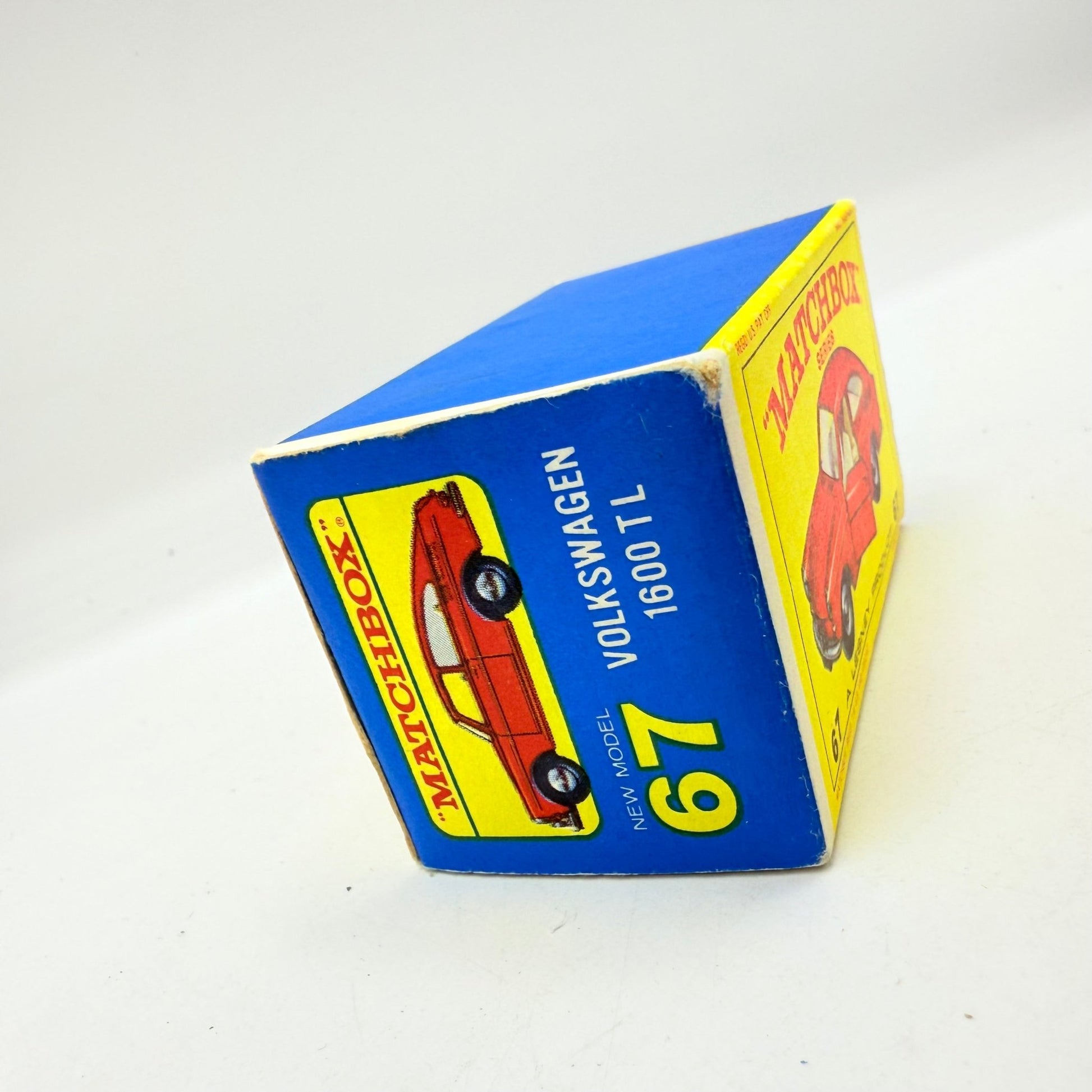 Matchbox Lesney 67b Volkswagen 1600 TL Empty Box - Magic Matchbox