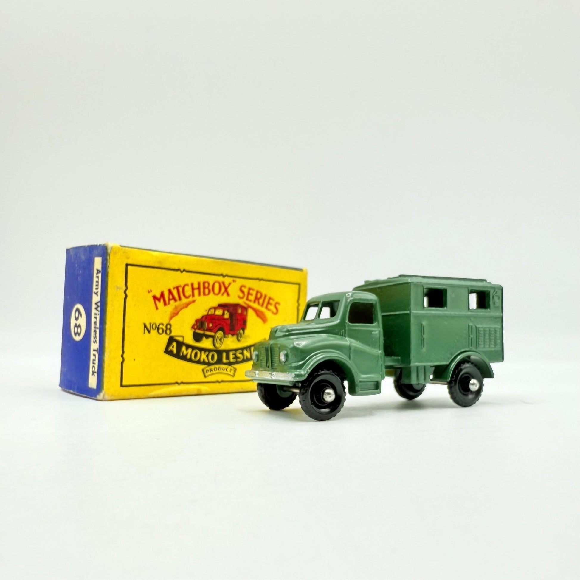 Matchbox Lesney 68a Army Wireless Radio Truck - Magic Matchbox