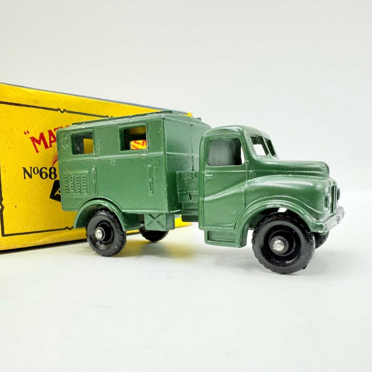 Matchbox Lesney 68a Army Wireless Radio Truck - Magic Matchbox