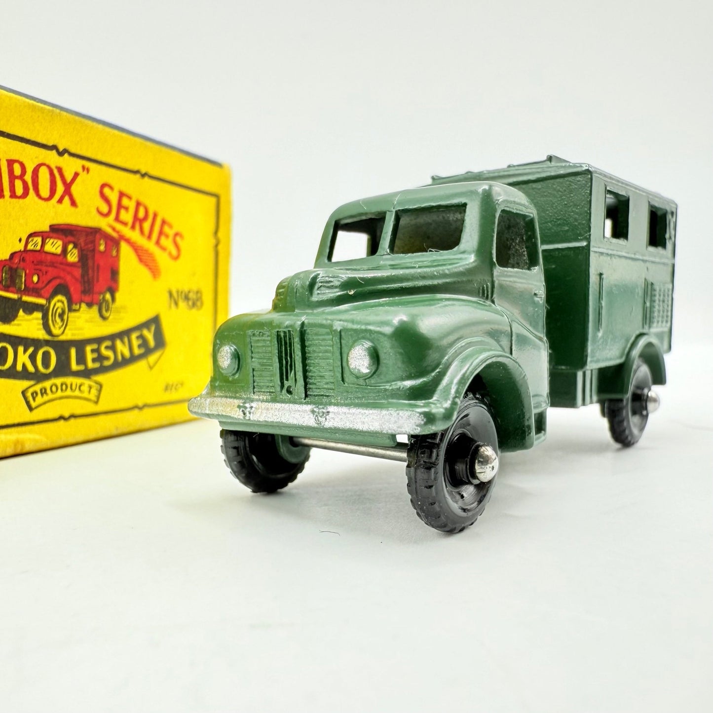 Matchbox Lesney 68a Army Wireless Radio Truck - Magic Matchbox
