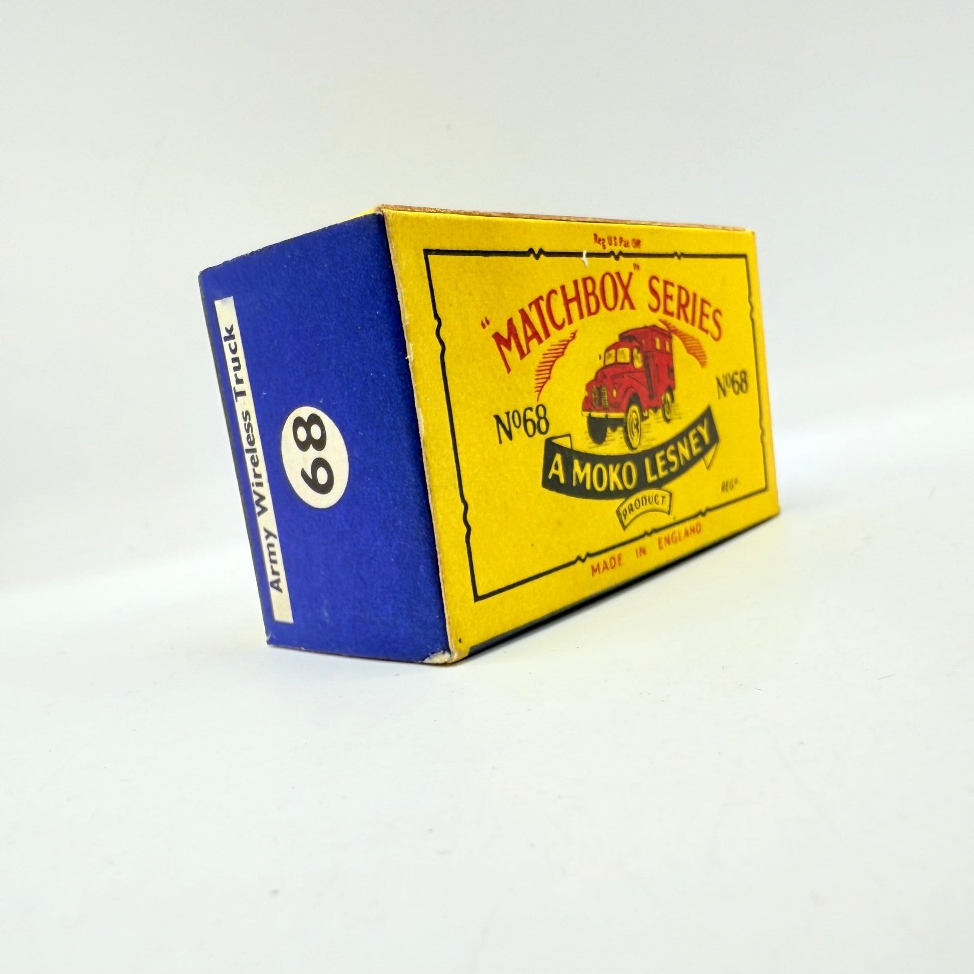 Matchbox Lesney 68a Army Wireless Radio Truck - Magic Matchbox