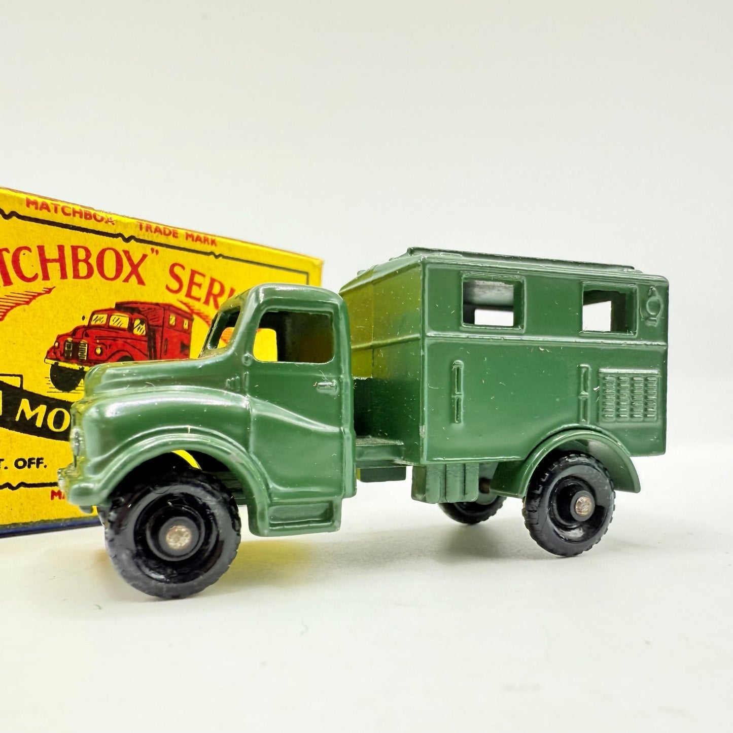 Matchbox Lesney 68a Army Wireless Radio Truck - Magic Matchbox