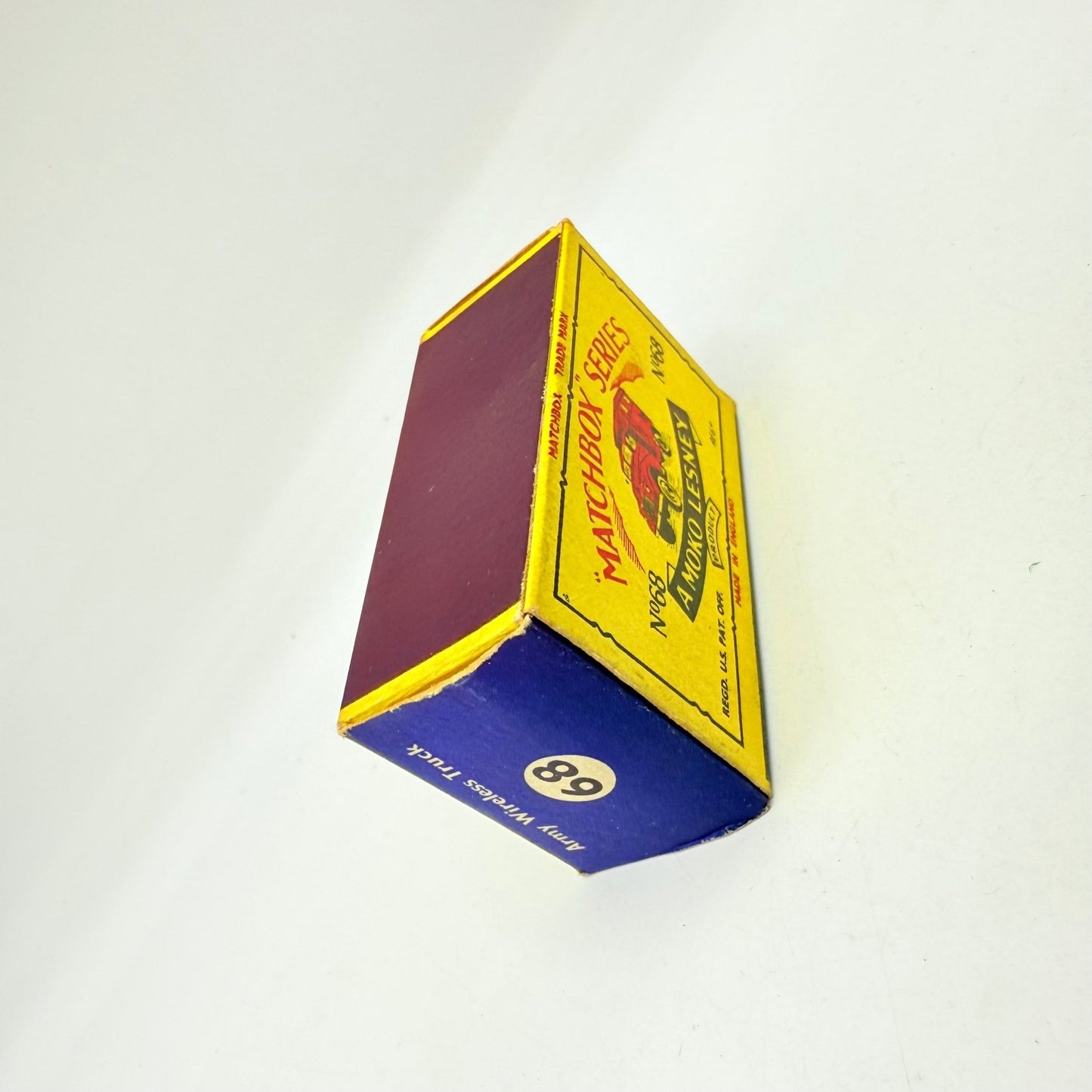 Matchbox Lesney 68a Army Wireless Radio Truck - Magic Matchbox