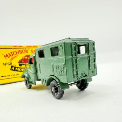 Matchbox Lesney 68a Army Wireless Radio Truck - Magic Matchbox