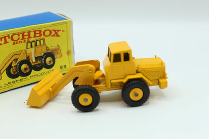 Matchbox Lesney 69b Hatra Shovel Yellow - Magic Matchbox
