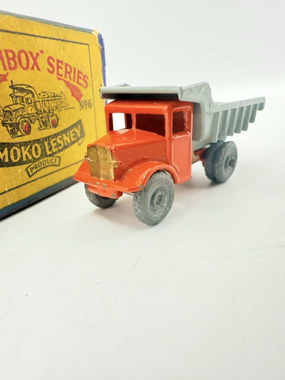 Matchbox Lesney 6a Quarry Truck MW - Repaired Box - Magic Matchbox