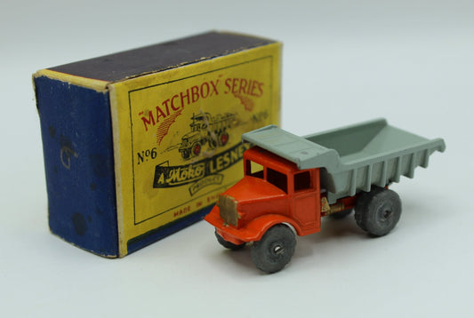 Matchbox Lesney 6a Quarry Truck Script Box - Magic Matchbox