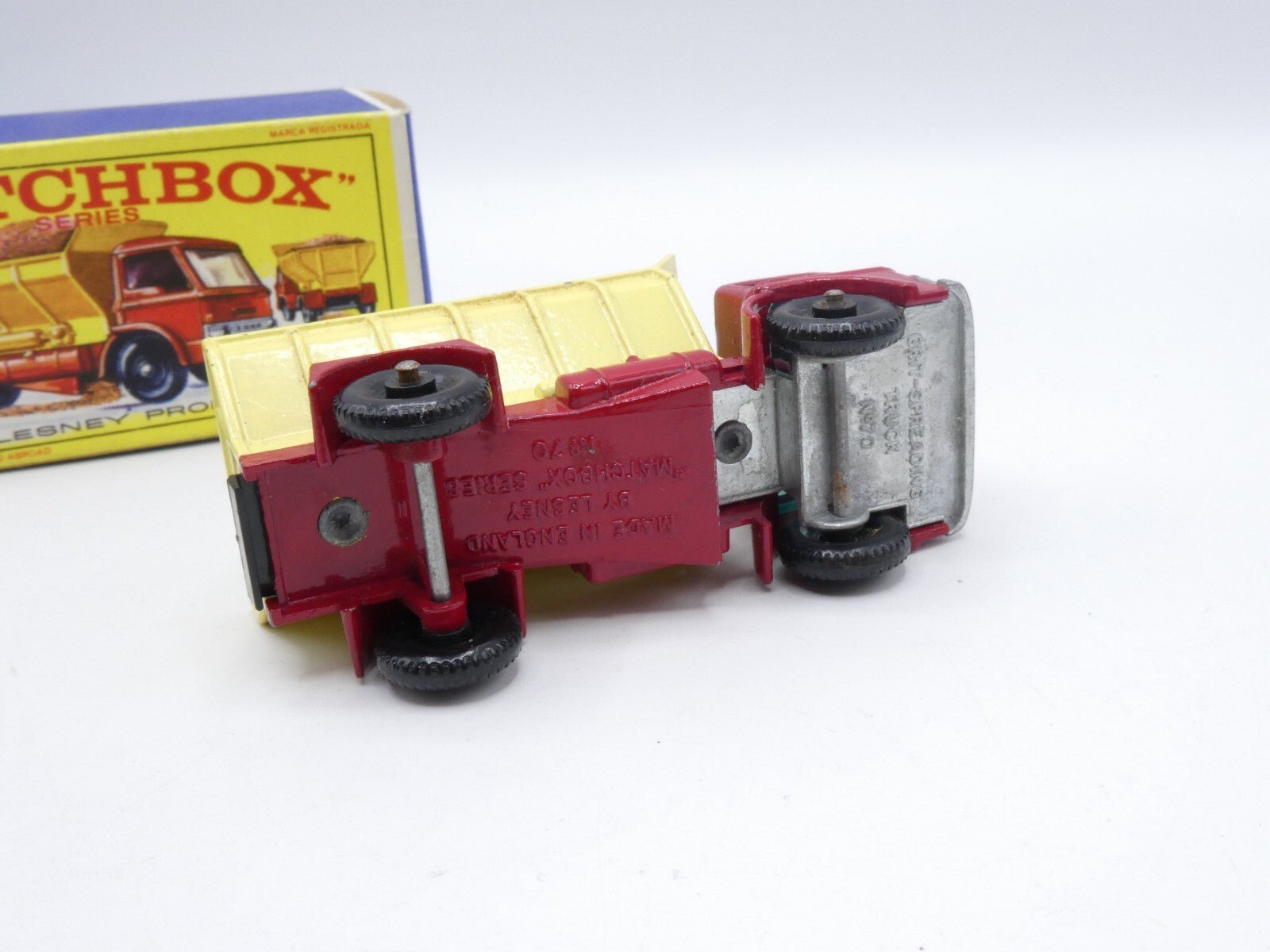 Matchbox Lesney 70b Grit Spreading Truck - Magic Matchbox