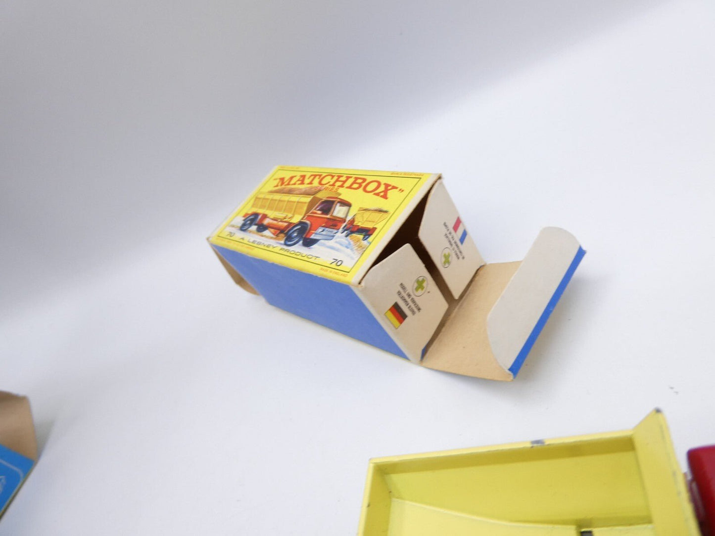 Matchbox Lesney 70b Grit Spreading Truck & Original Box - Magic Matchbox