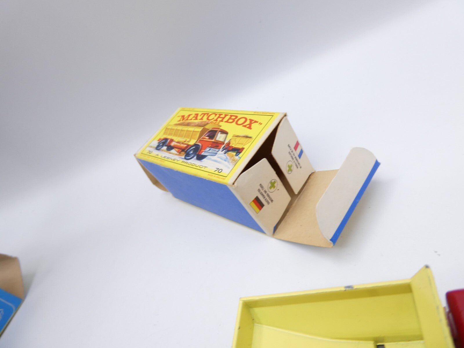 Matchbox Lesney 70b Grit Spreading Truck & Original Box - Magic Matchbox