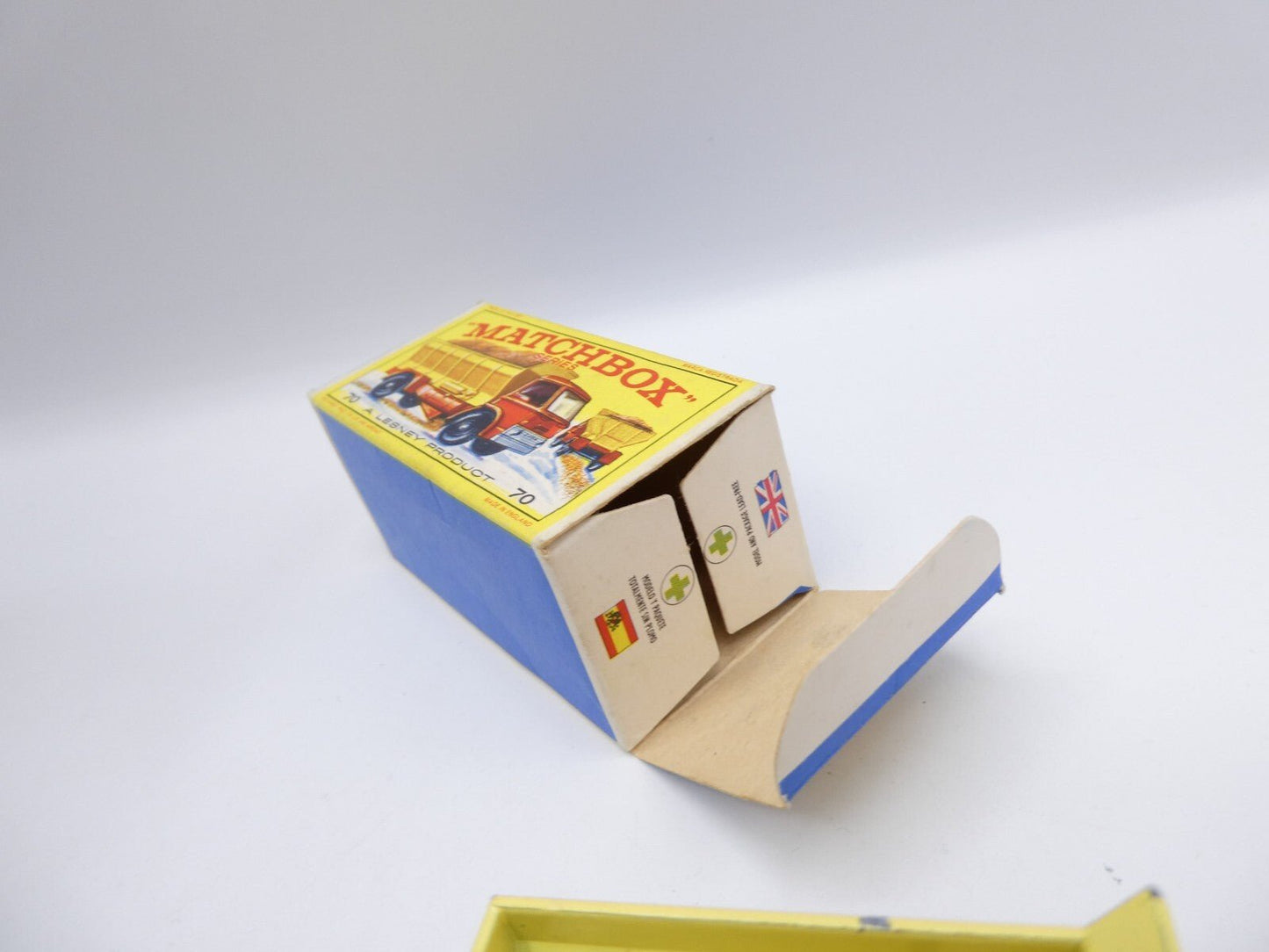 Matchbox Lesney 70b Grit Spreading Truck & Original Box - Magic Matchbox