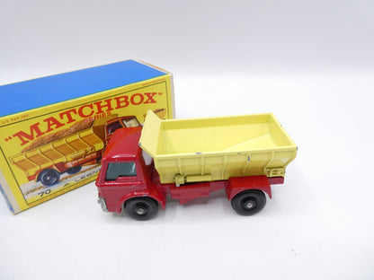 Matchbox Lesney 70b Grit Spreading Truck & Original Box - Magic Matchbox