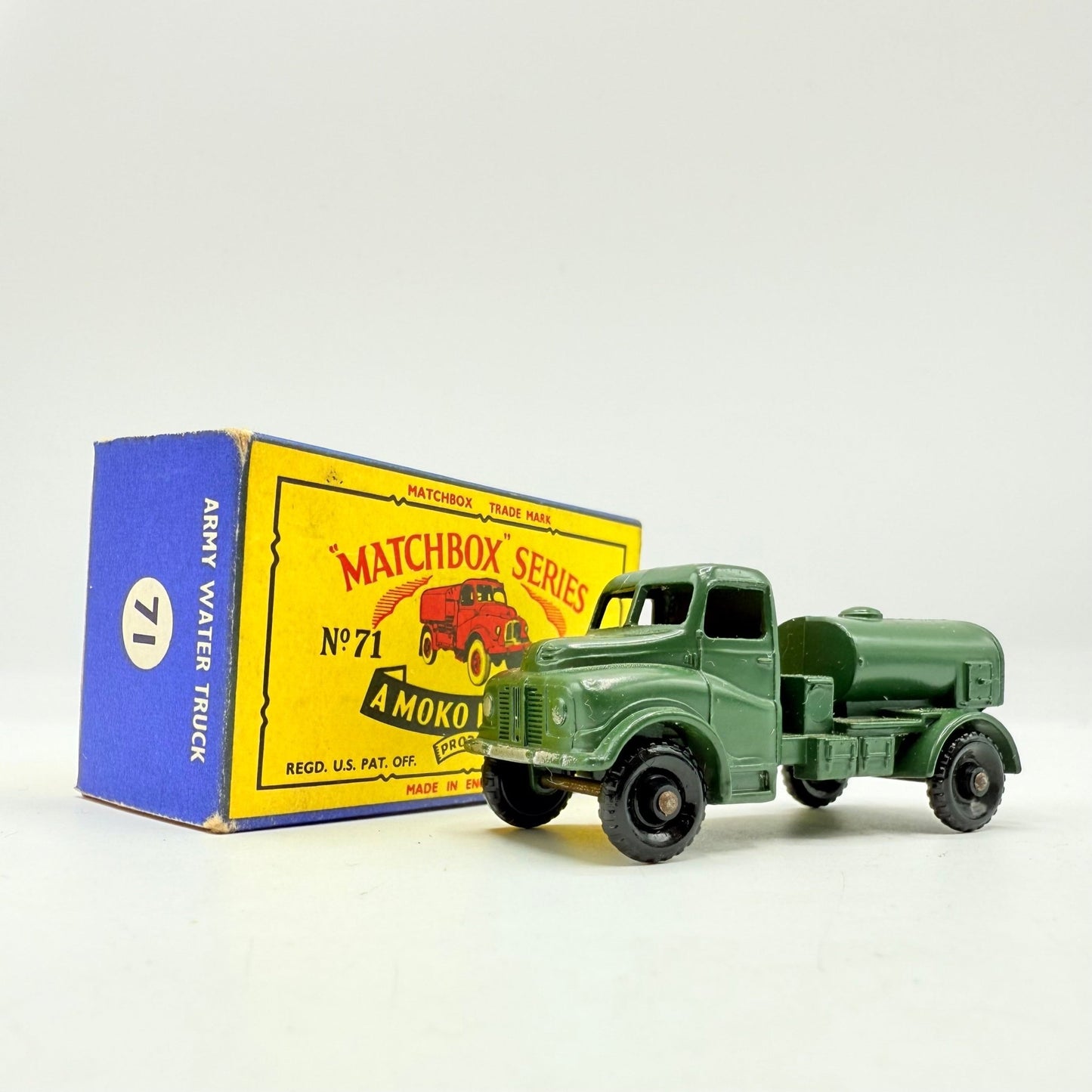Matchbox Lesney 71a Austin 200 Gallon Water Tanker - Magic Matchbox