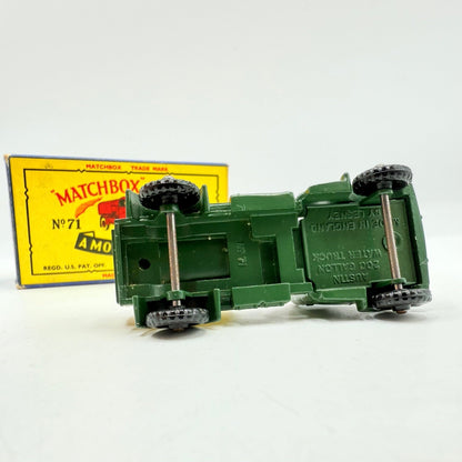 Matchbox Lesney 71a Austin 200 Gallon Water Tanker - Magic Matchbox