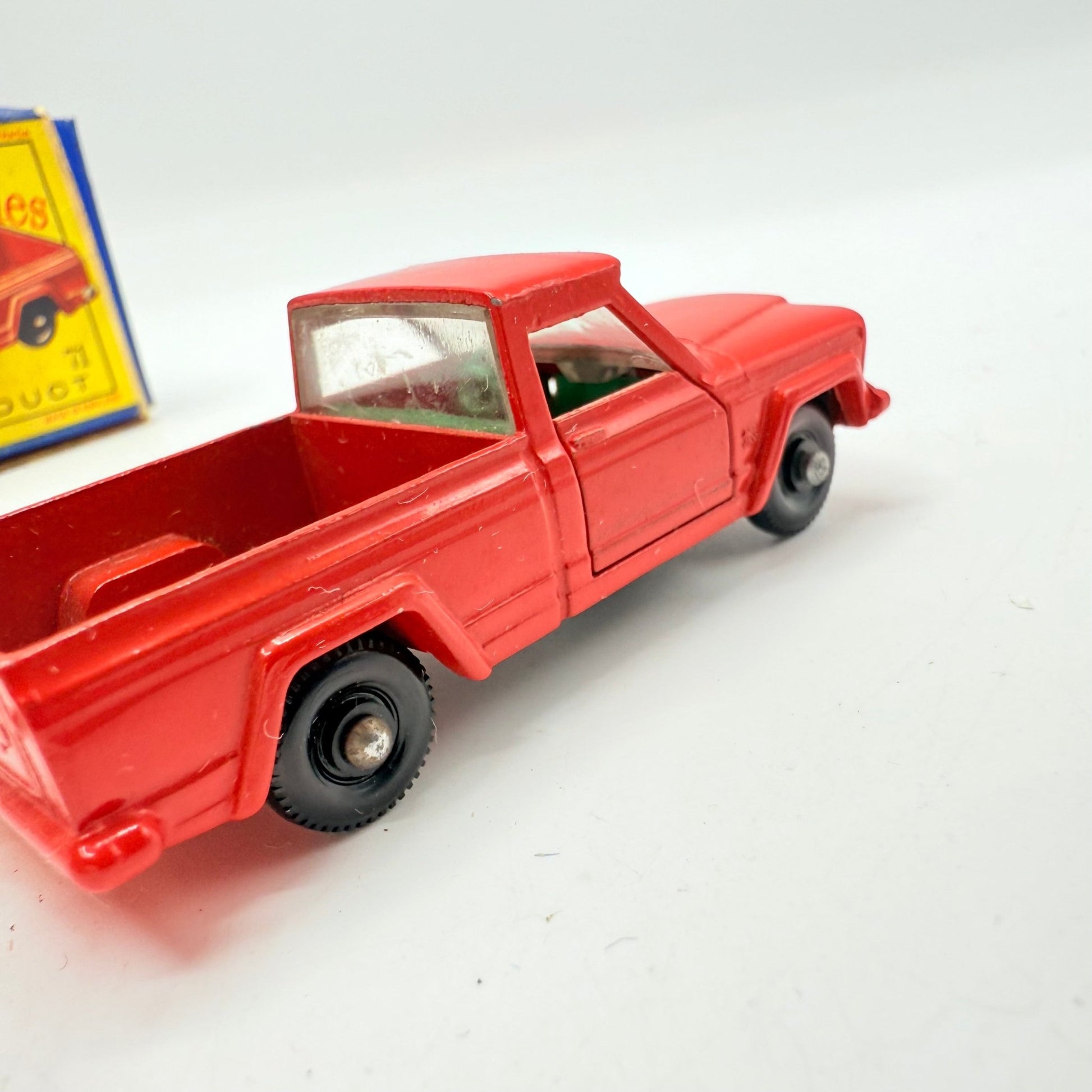 Matchbox Lesney 71b Gladiator Jeep GREEN INTERIOR - Magic Matchbox