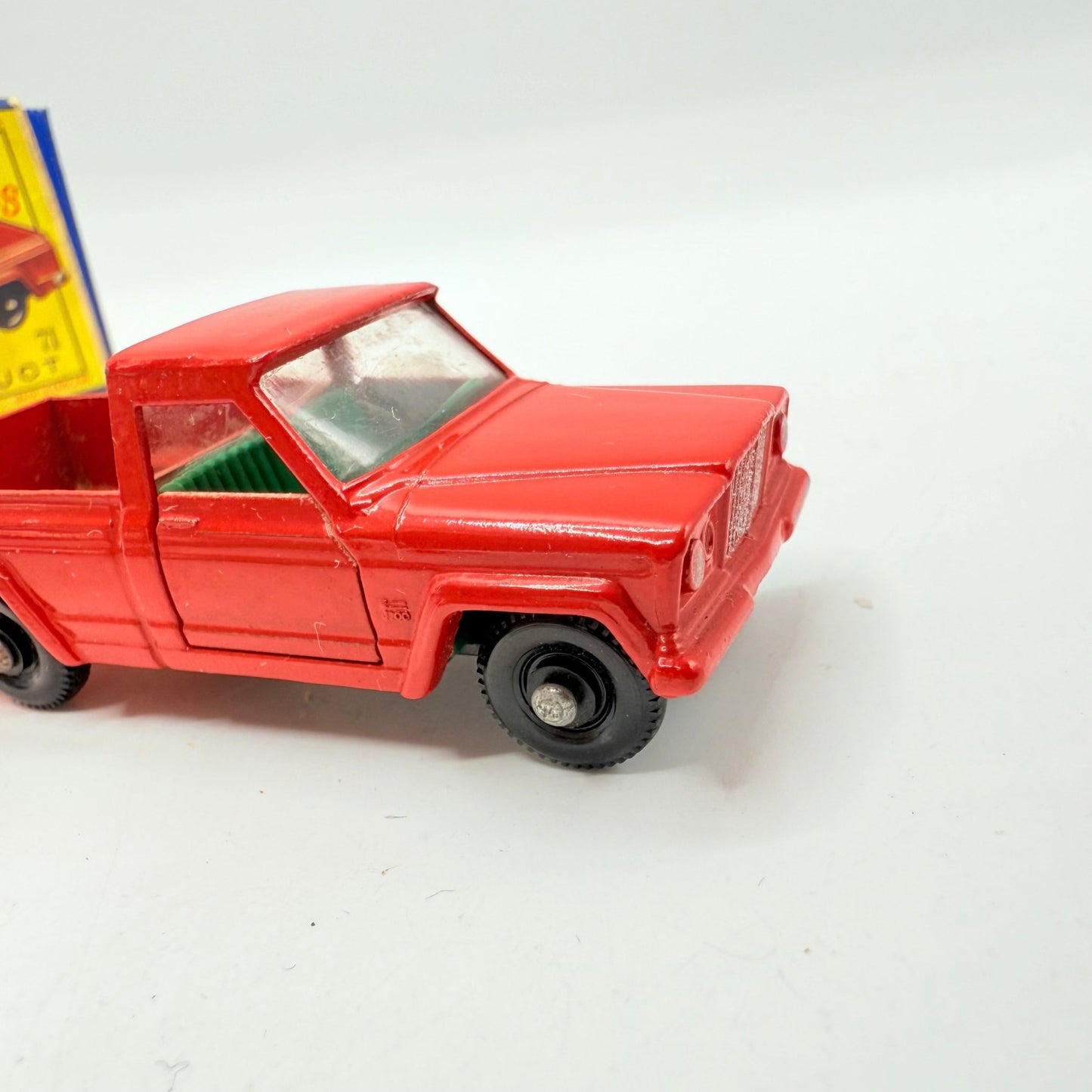 Matchbox Lesney 71b Gladiator Jeep GREEN INTERIOR - Magic Matchbox