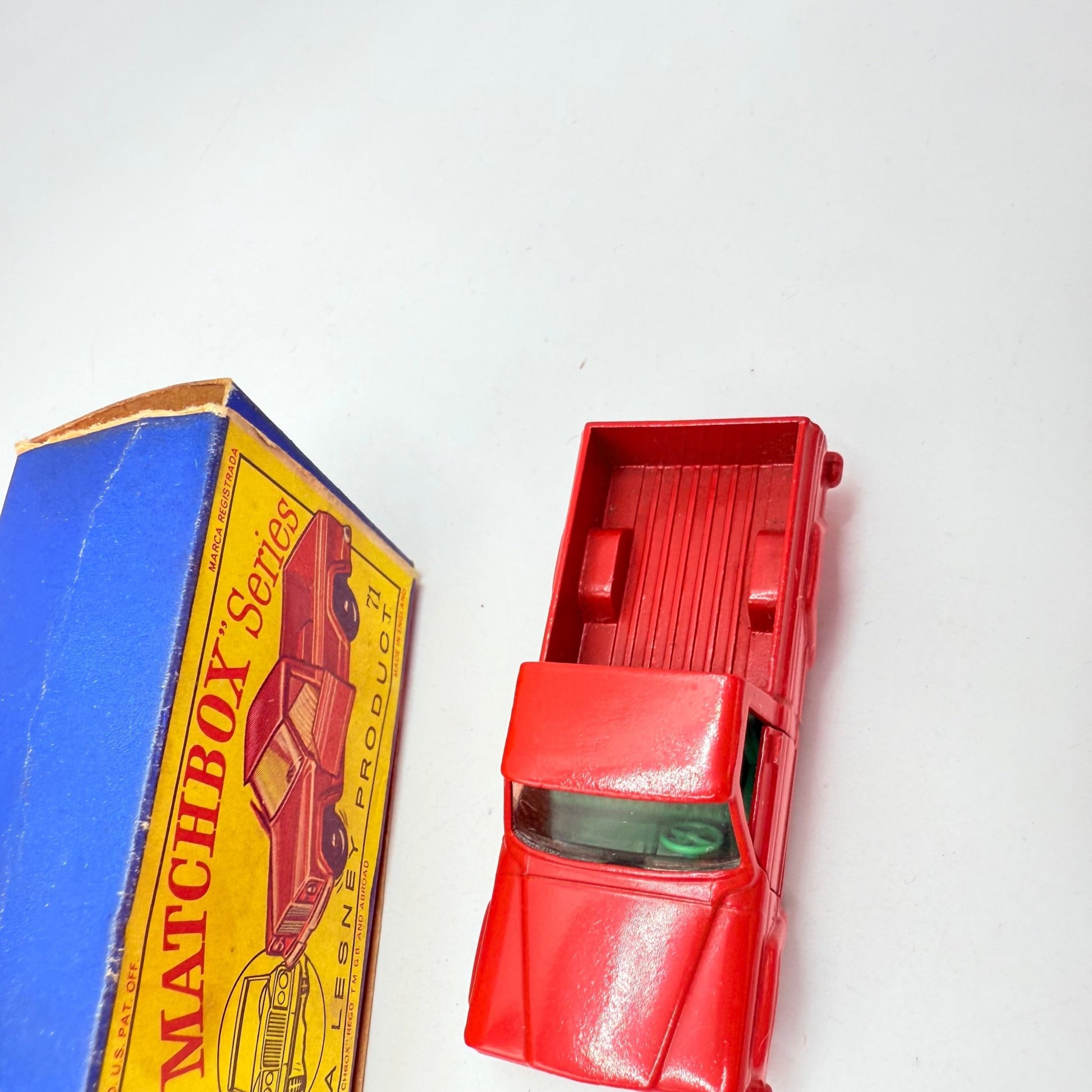 Matchbox Lesney 71b Gladiator Jeep GREEN INTERIOR - Magic Matchbox