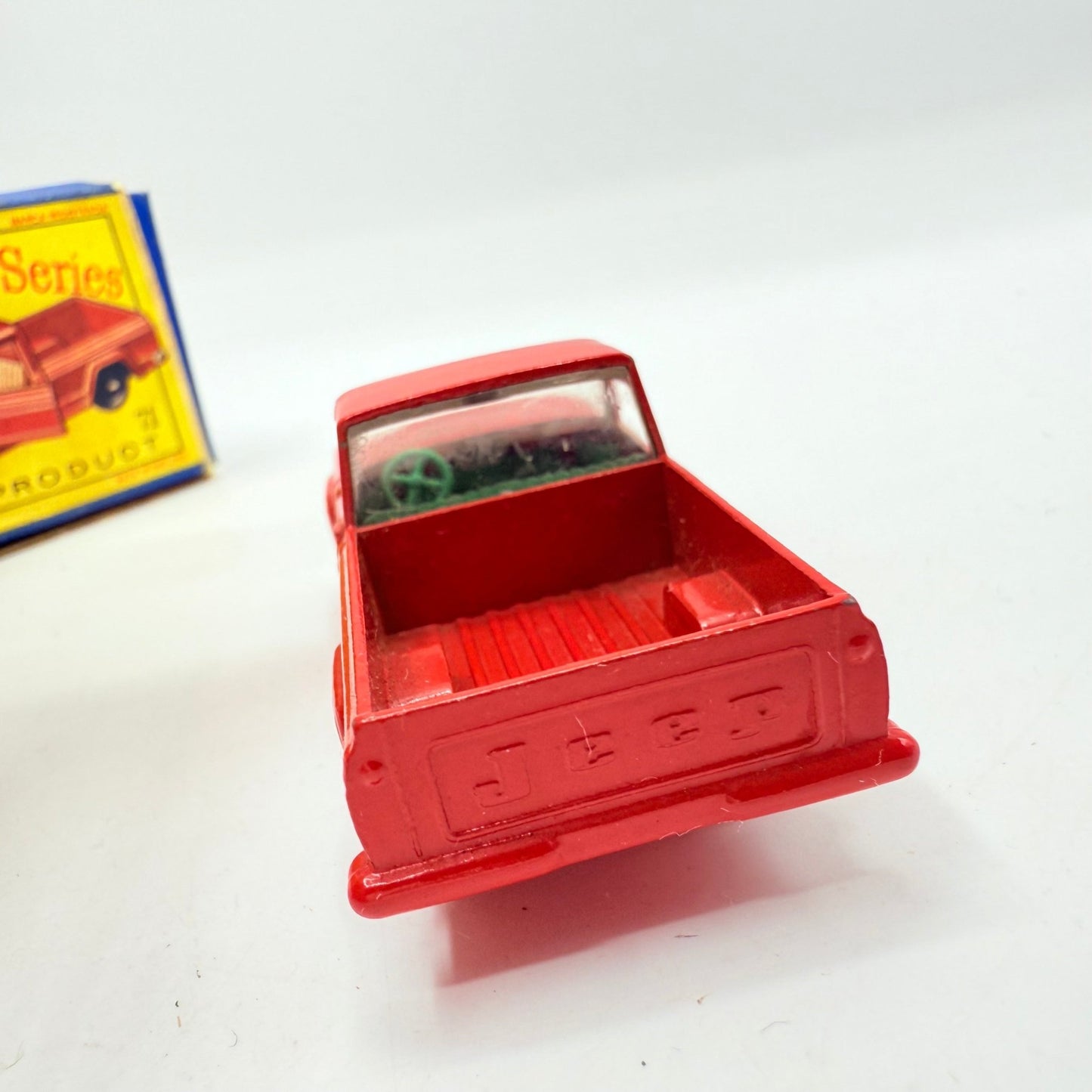Matchbox Lesney 71b Gladiator Jeep GREEN INTERIOR - Magic Matchbox