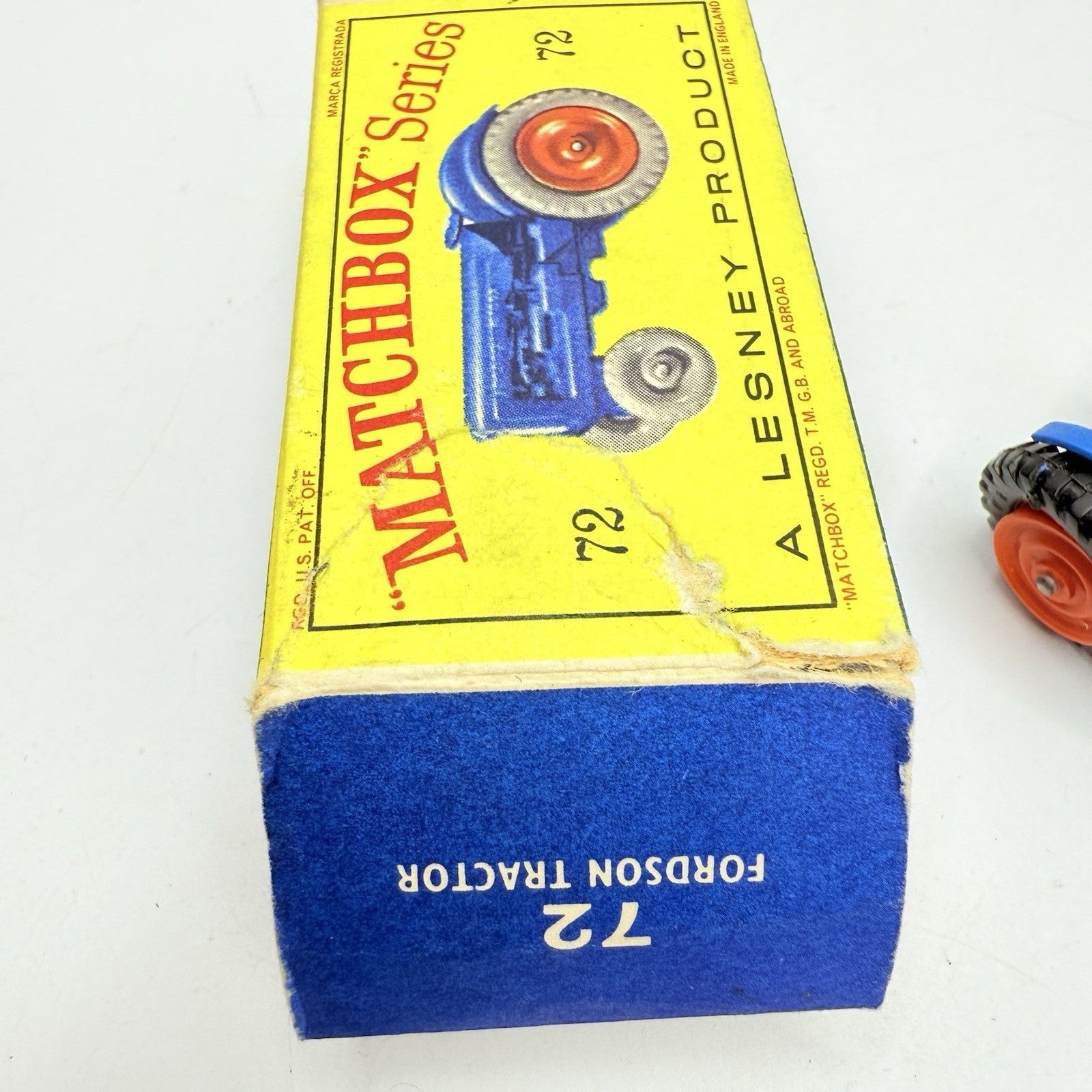 Matchbox Lesney 72a Fordson Tractor - BPW - Magic Matchbox