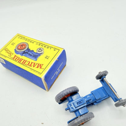 Matchbox Lesney 72a Fordson Tractor Grey Tyres - Magic Matchbox