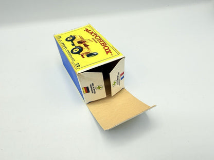 Matchbox Lesney 72b Jeep Empty Original E Type Box - Magic Matchbox