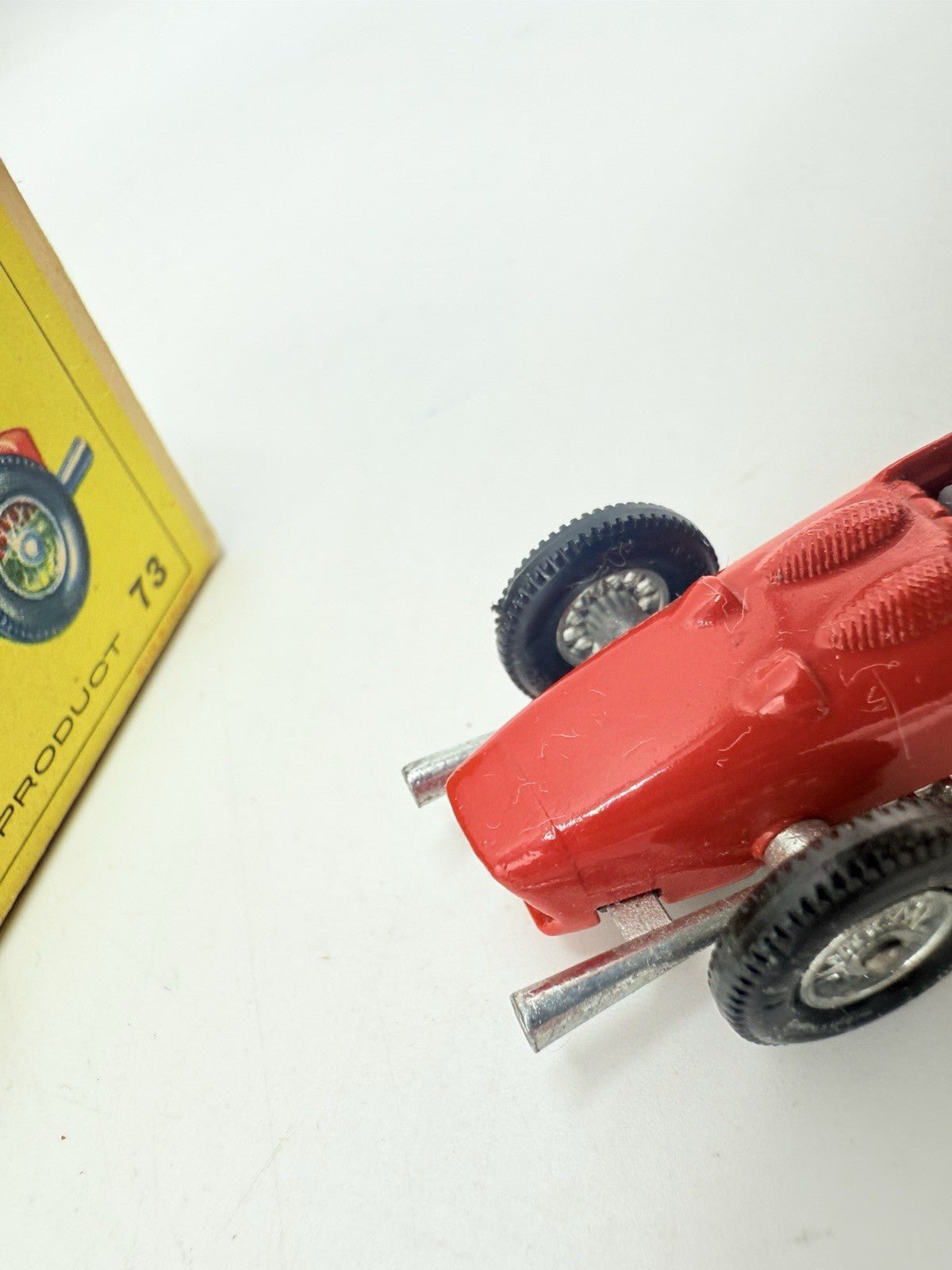 Matchbox Lesney 73b Ferrari Racing Car with driver - Magic Matchbox