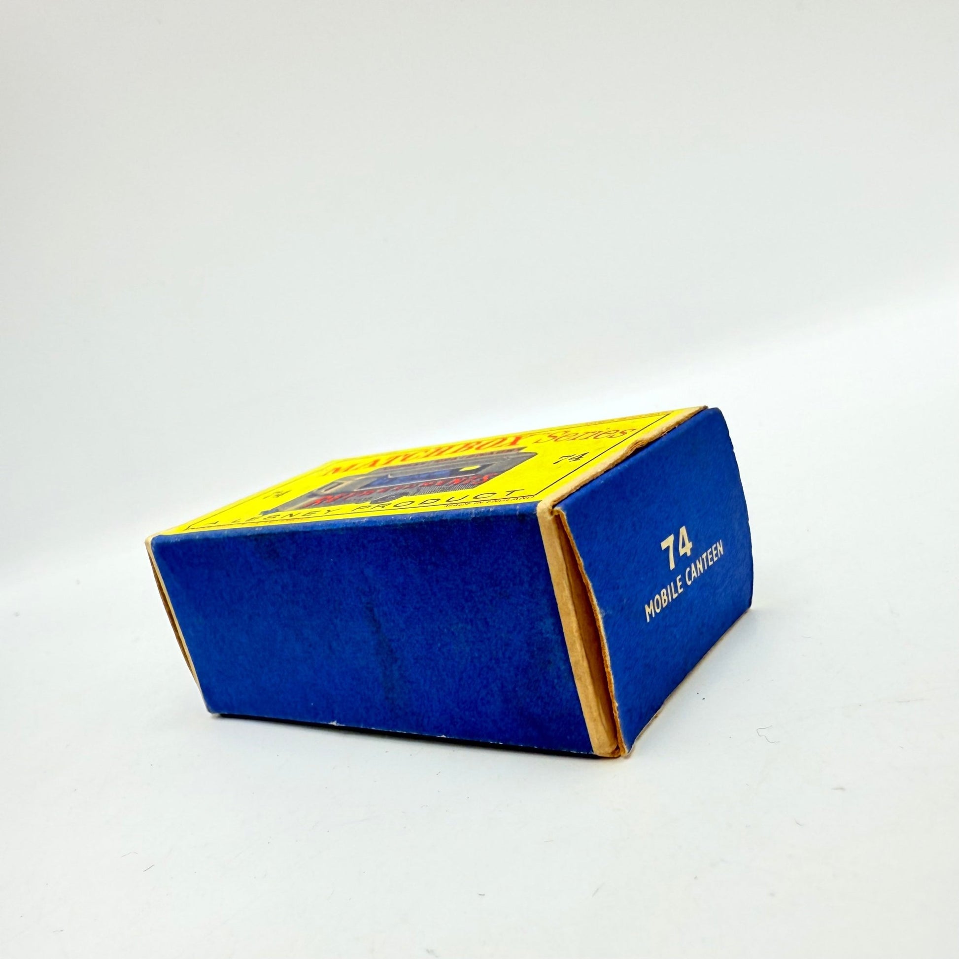 Matchbox Lesney 74a Mobile Canteen Trailer PALE BLUE BASE - Magic Matchbox