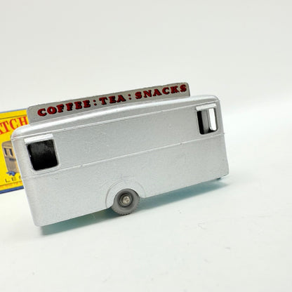 Matchbox Lesney 74a Mobile Canteen Trailer PALE BLUE BASE - Magic Matchbox