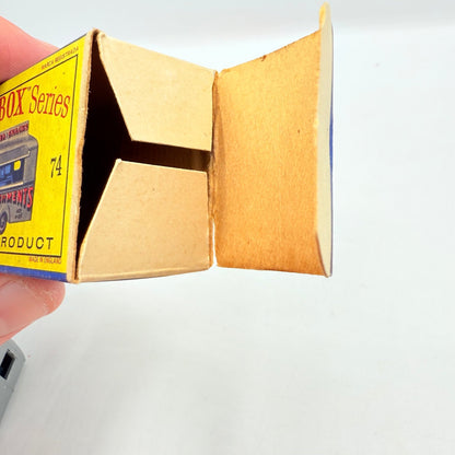 Matchbox Lesney 74a Mobile Canteen Trailer PALE BLUE BASE - Magic Matchbox