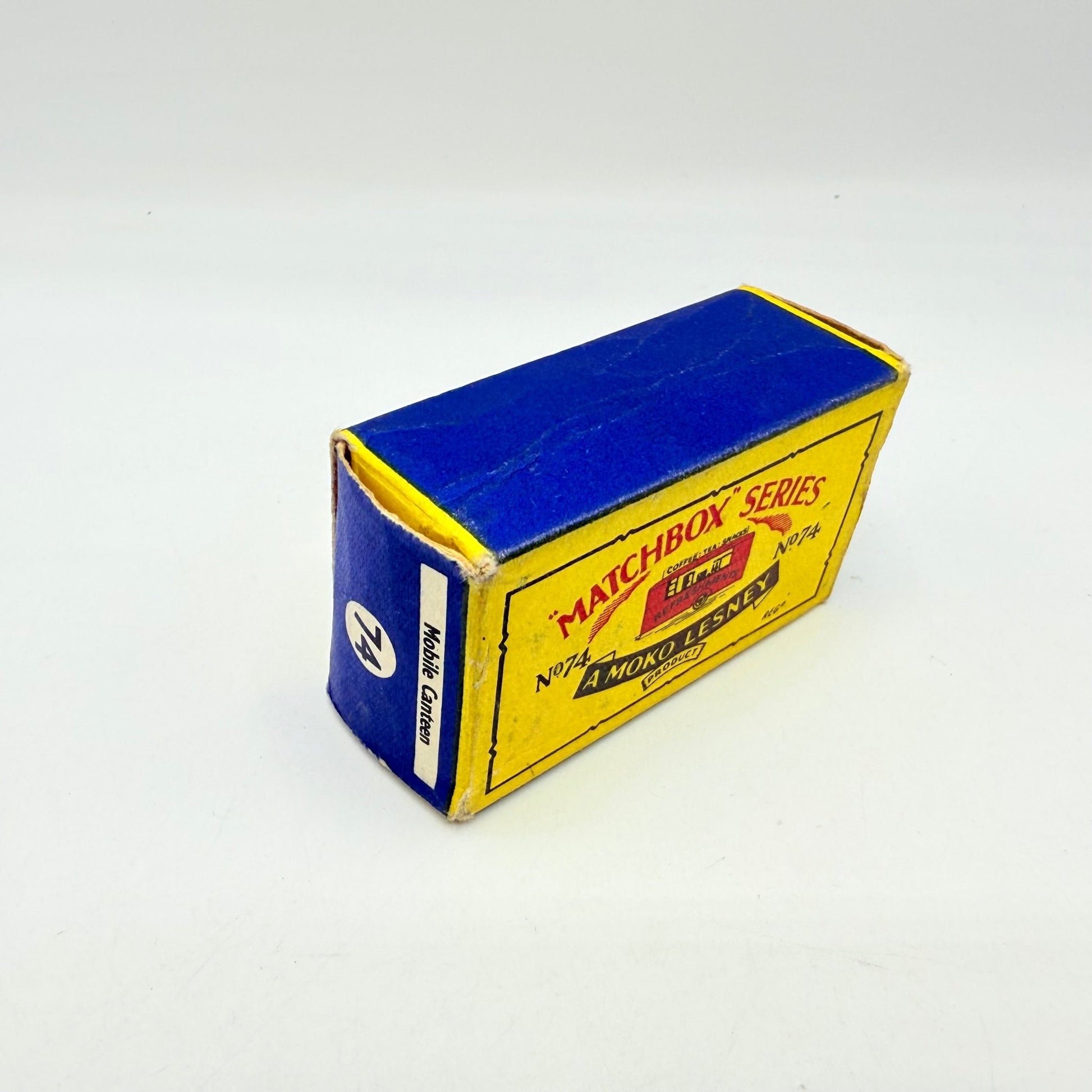 Matchbox Lesney 74a Mobile Refreshments Canteen Off - White GPW - Magic Matchbox