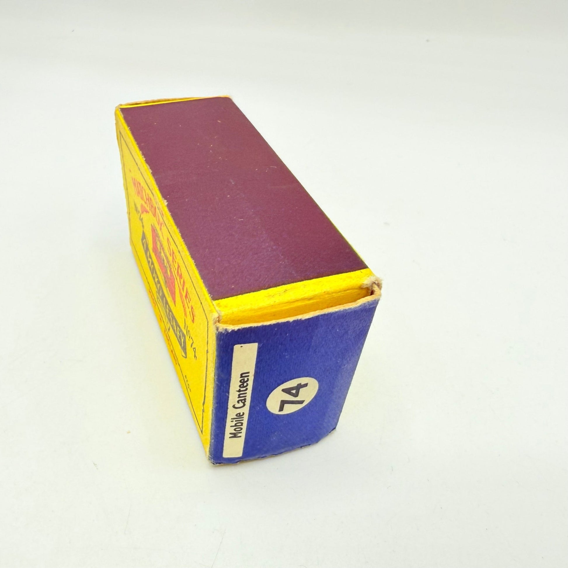 Matchbox Lesney 74a Mobile Refreshments Canteen Off - White GPW - Magic Matchbox