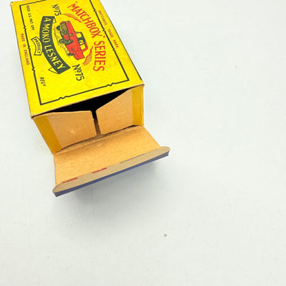 Matchbox Lesney 75a Ford Thunderbird Empty Original Box - Magic Matchbox