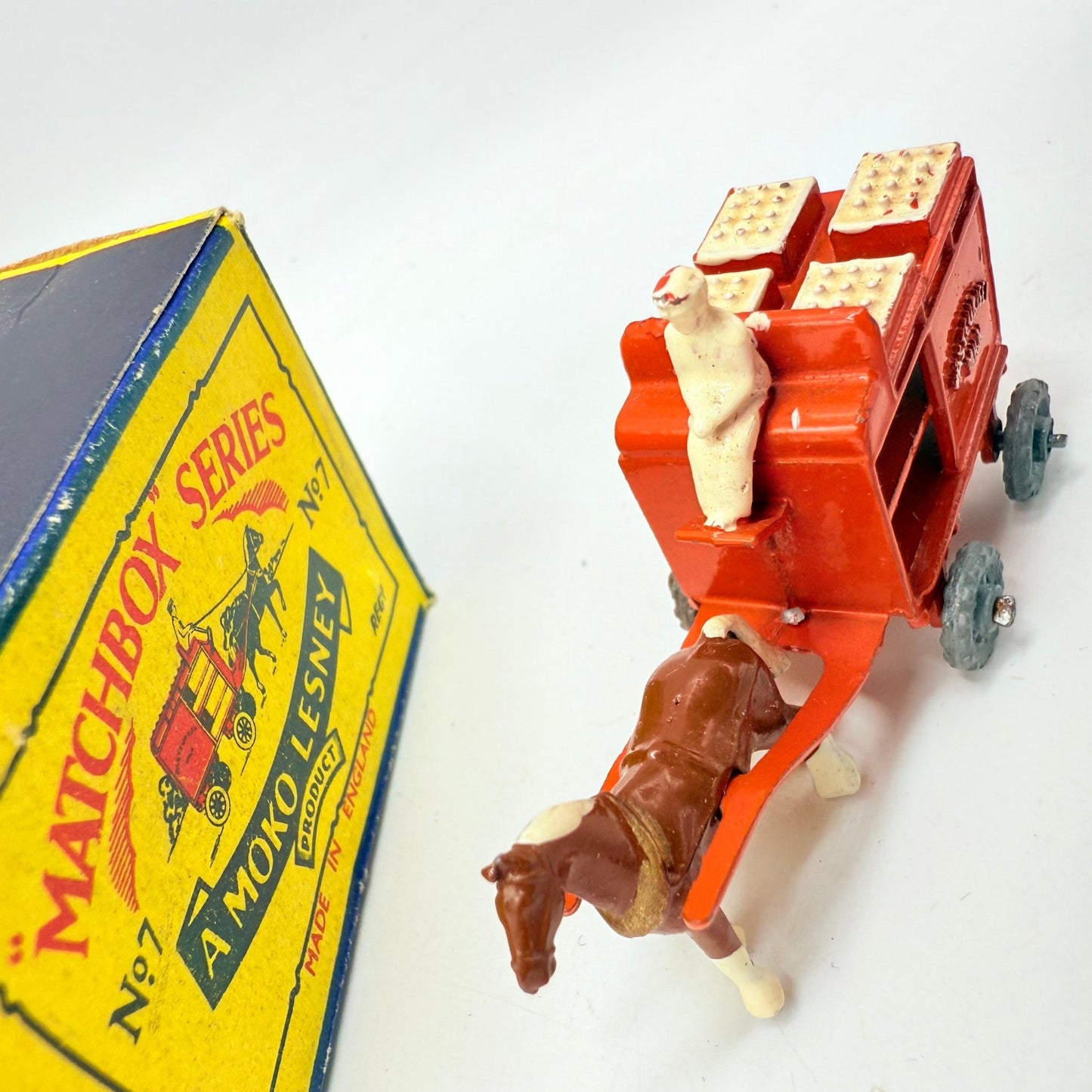 Matchbox Lesney 7a Horse Drawn Milk Float - Magic Matchbox