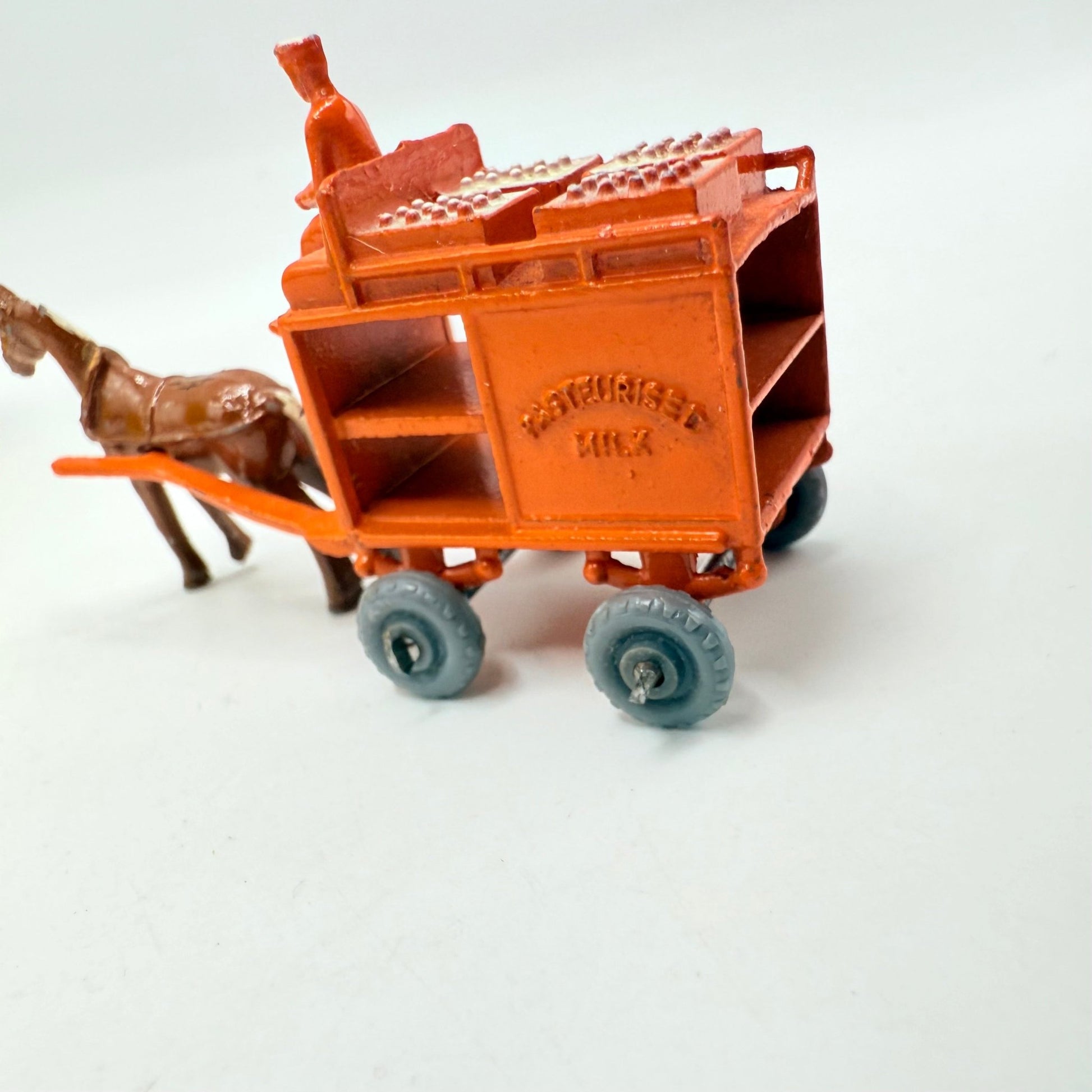Matchbox Lesney 7a Horse Drawn Milk Float GPW - Magic Matchbox