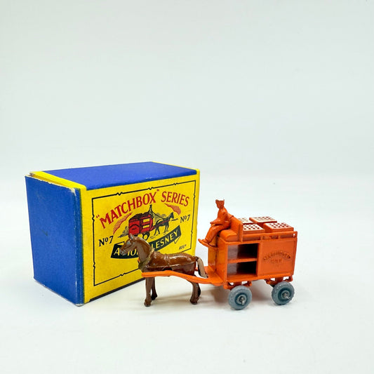Matchbox Lesney 7a Horse Drawn Milk Float GPW - Magic Matchbox
