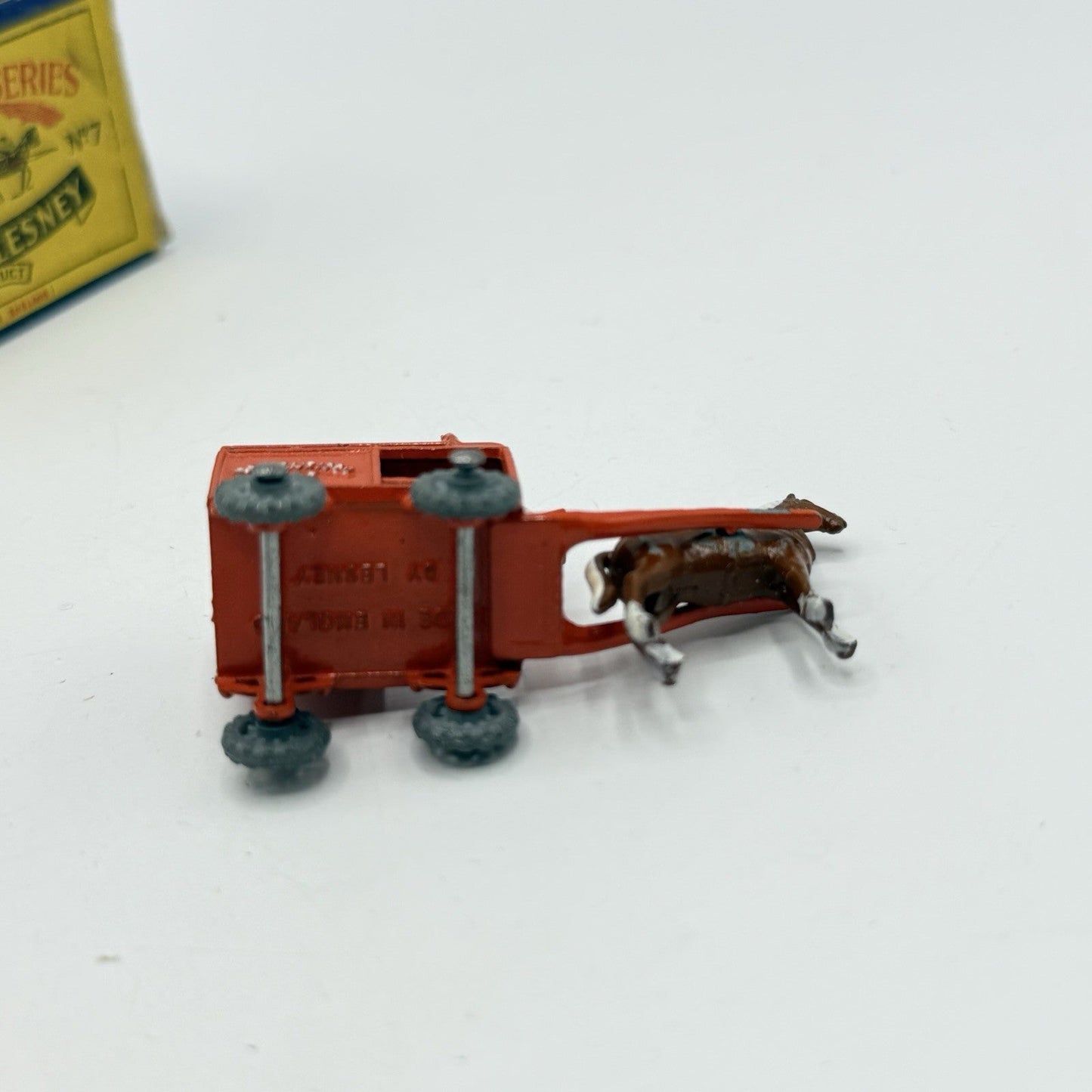 Matchbox Lesney 7a Horse Drawn Milk Float MW - Magic Matchbox