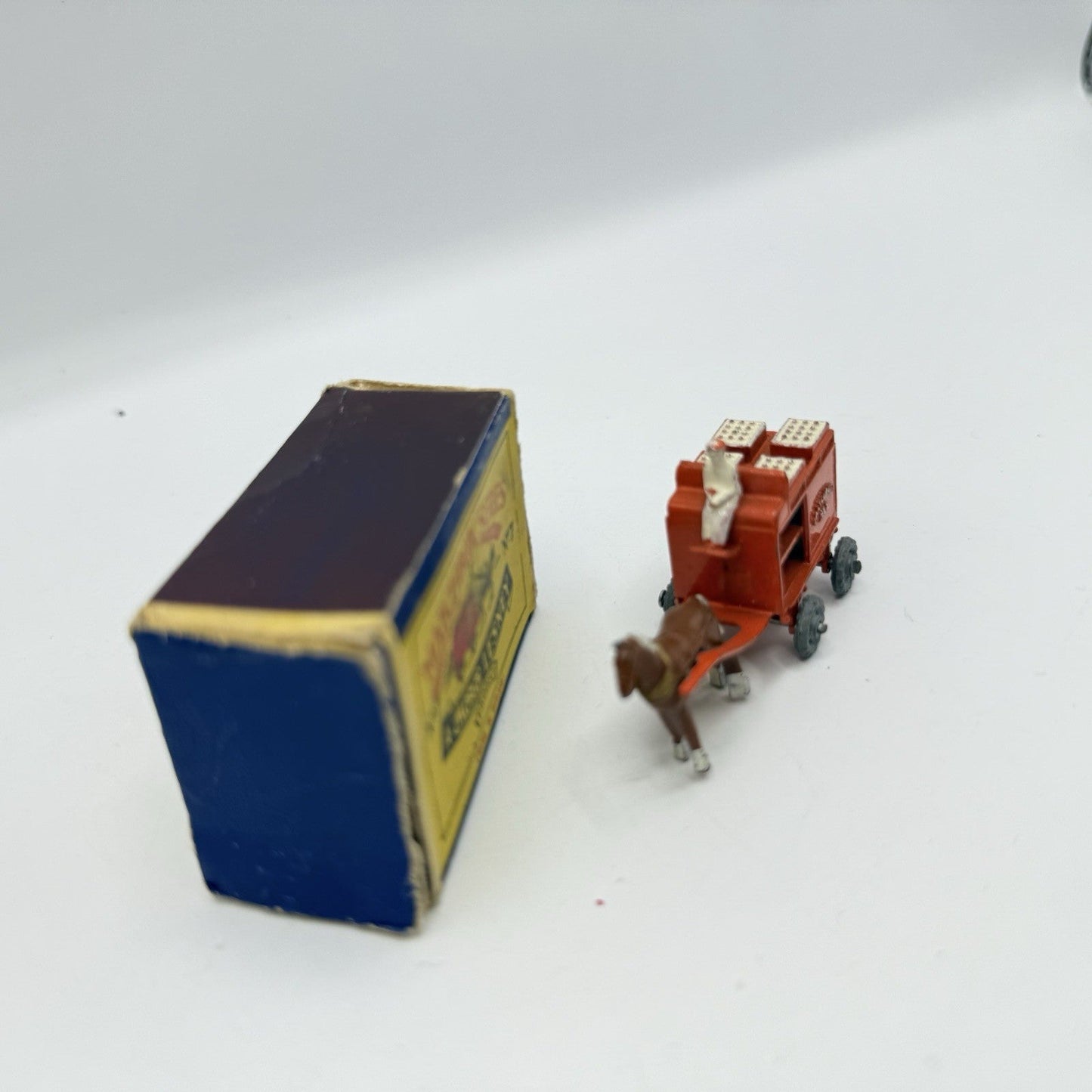 Matchbox Lesney 7a Horse Drawn Milk Float MW - Magic Matchbox