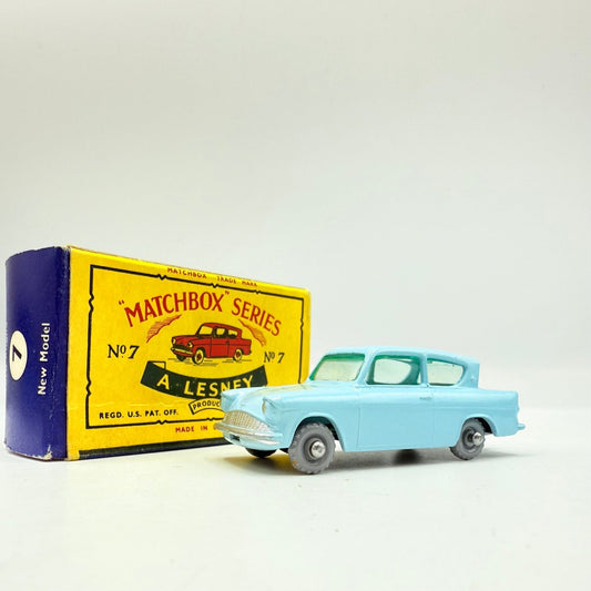 Matchbox Lesney 7b Ford Anglia GPW - Magic Matchbox