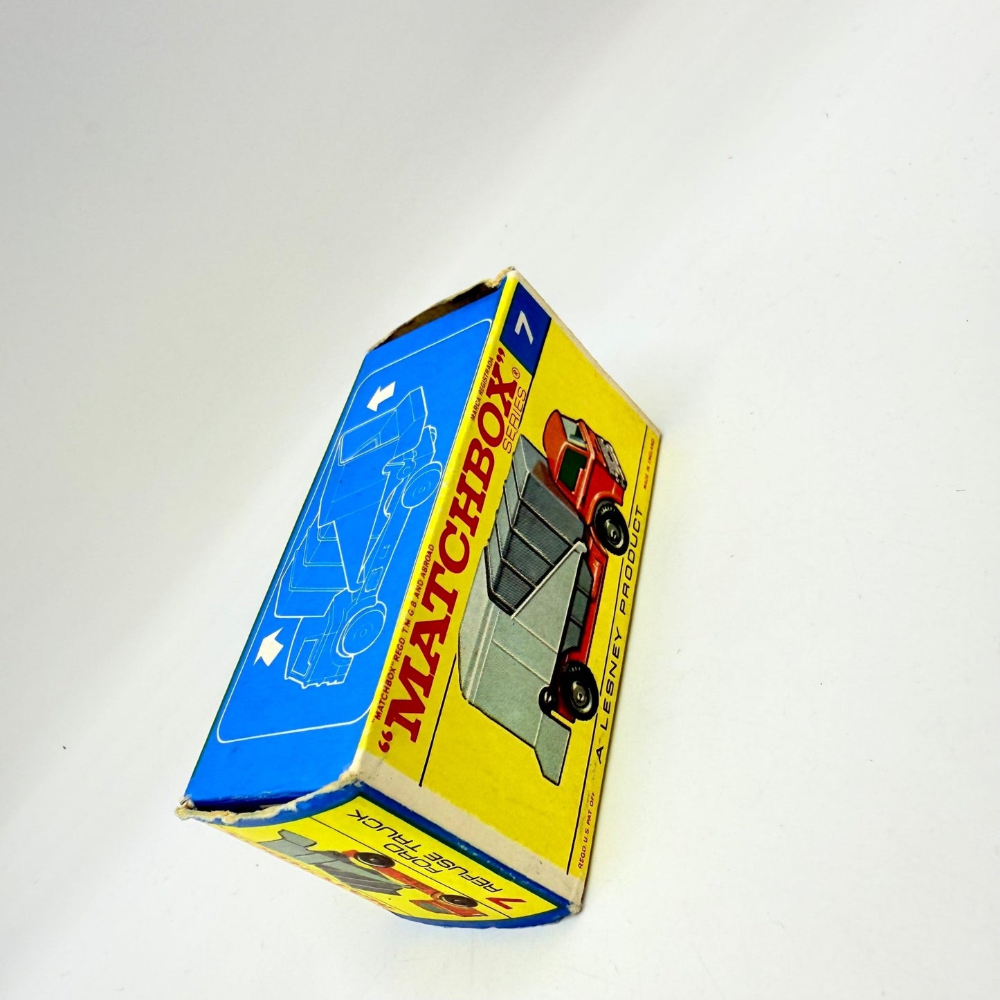 Matchbox Lesney 7c Ford D800 Refuse Truck - Magic Matchbox