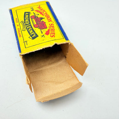 Matchbox Lesney 8a Caterpillar Tractor Orange with tracks - Magic Matchbox