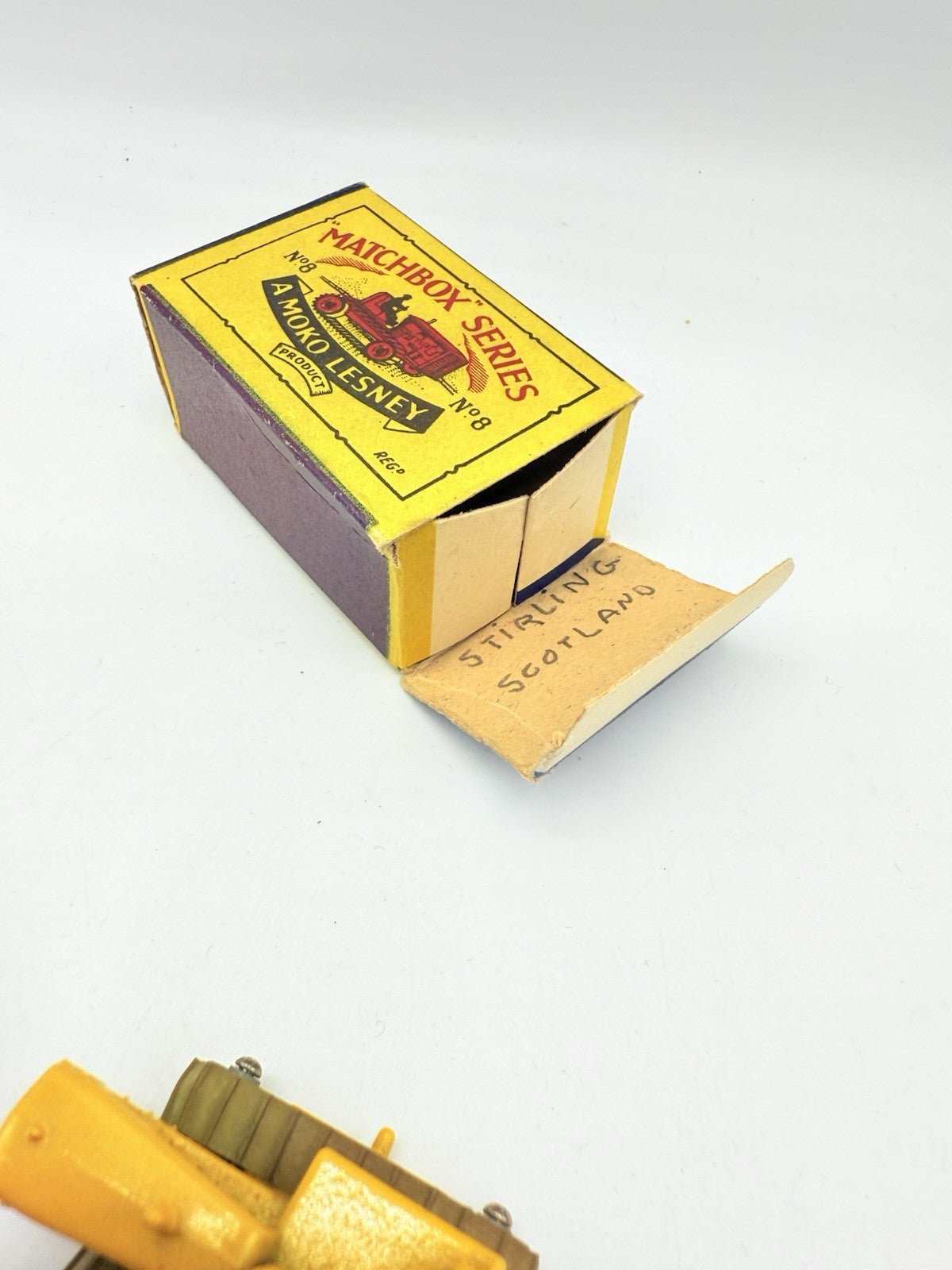 Matchbox Lesney 8b Caterpillar Tractor - Magic Matchbox