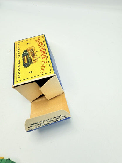 Matchbox Lesney 8c Caterpillar Tractor Black Rollers - Magic Matchbox