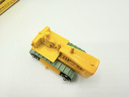 Matchbox Lesney 8c Caterpillar Tractor Black Rollers - Magic Matchbox