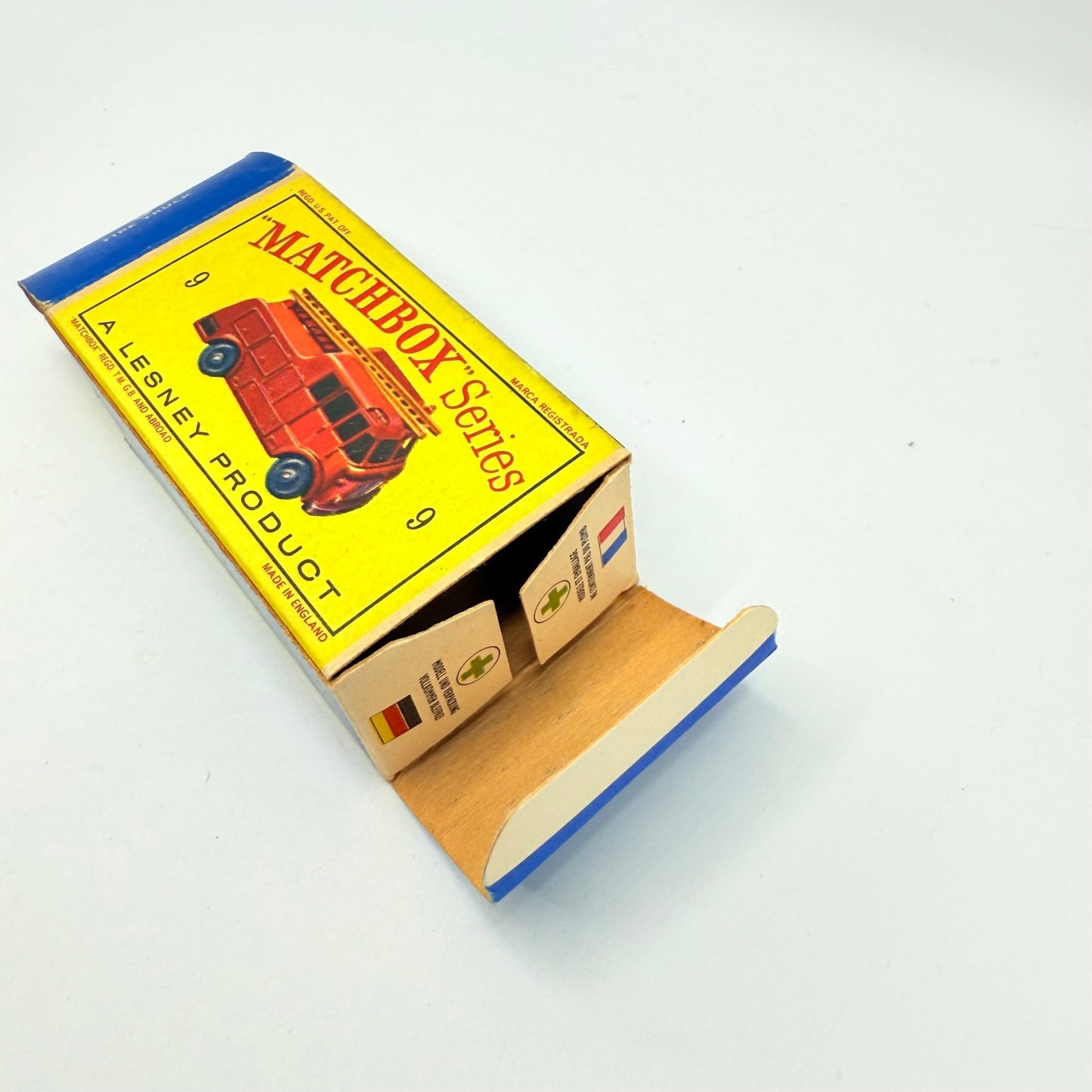 Matchbox Lesney 9c Merryweather Marquis Fire engine - Magic Matchbox