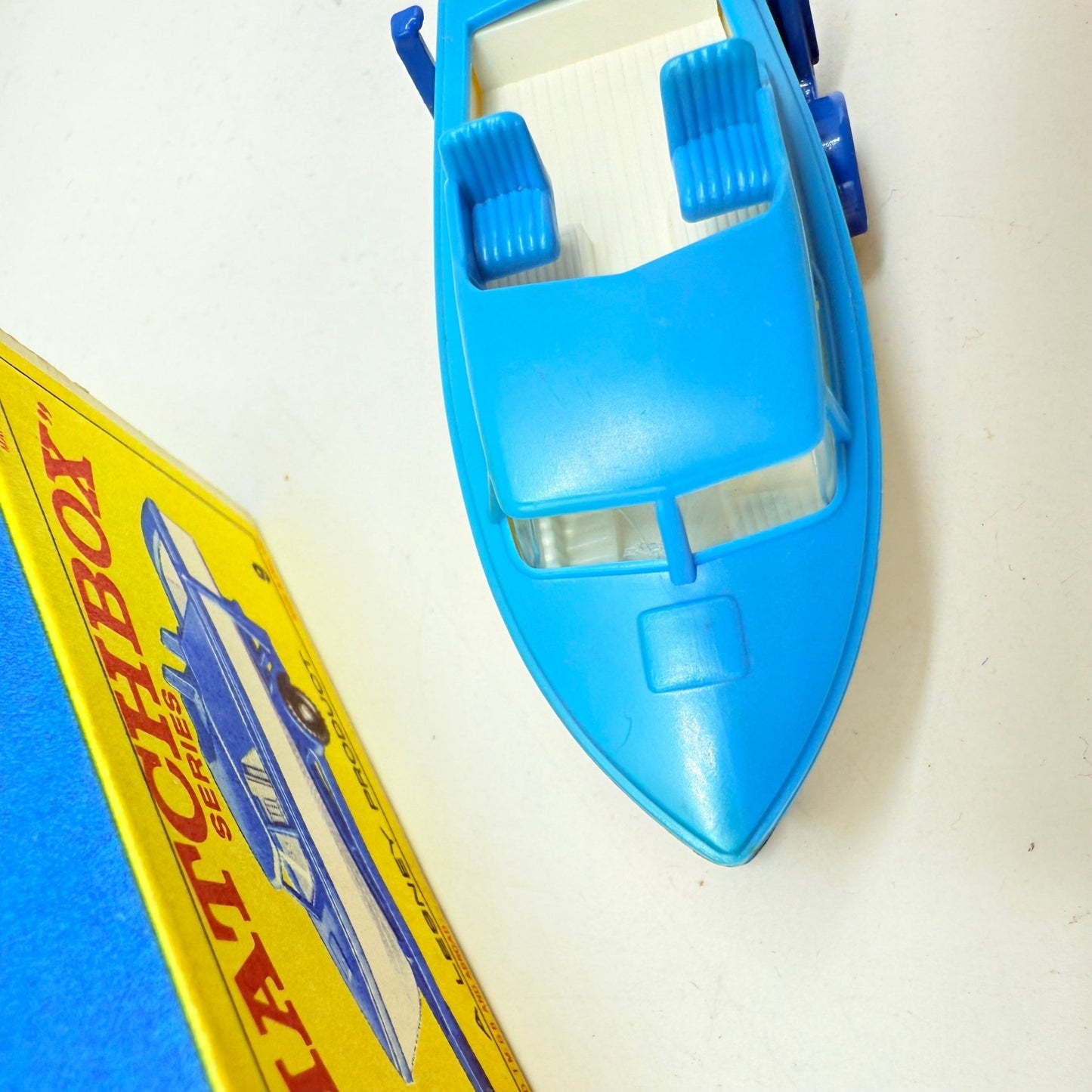 Matchbox Lesney 9d Cabin Cruiser & Trailer - Magic Matchbox